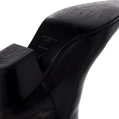 Saint Laurent Calfskin Rock Long Boots 35.5 Black 13 of 16