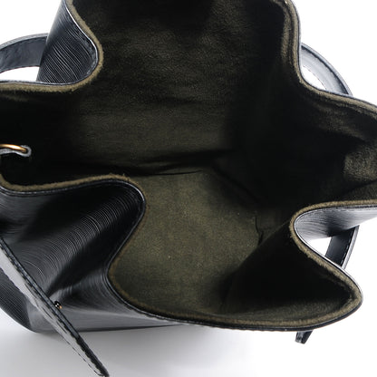 Louis Vuitton Epi Sac D'Epaule Black 5 of 7