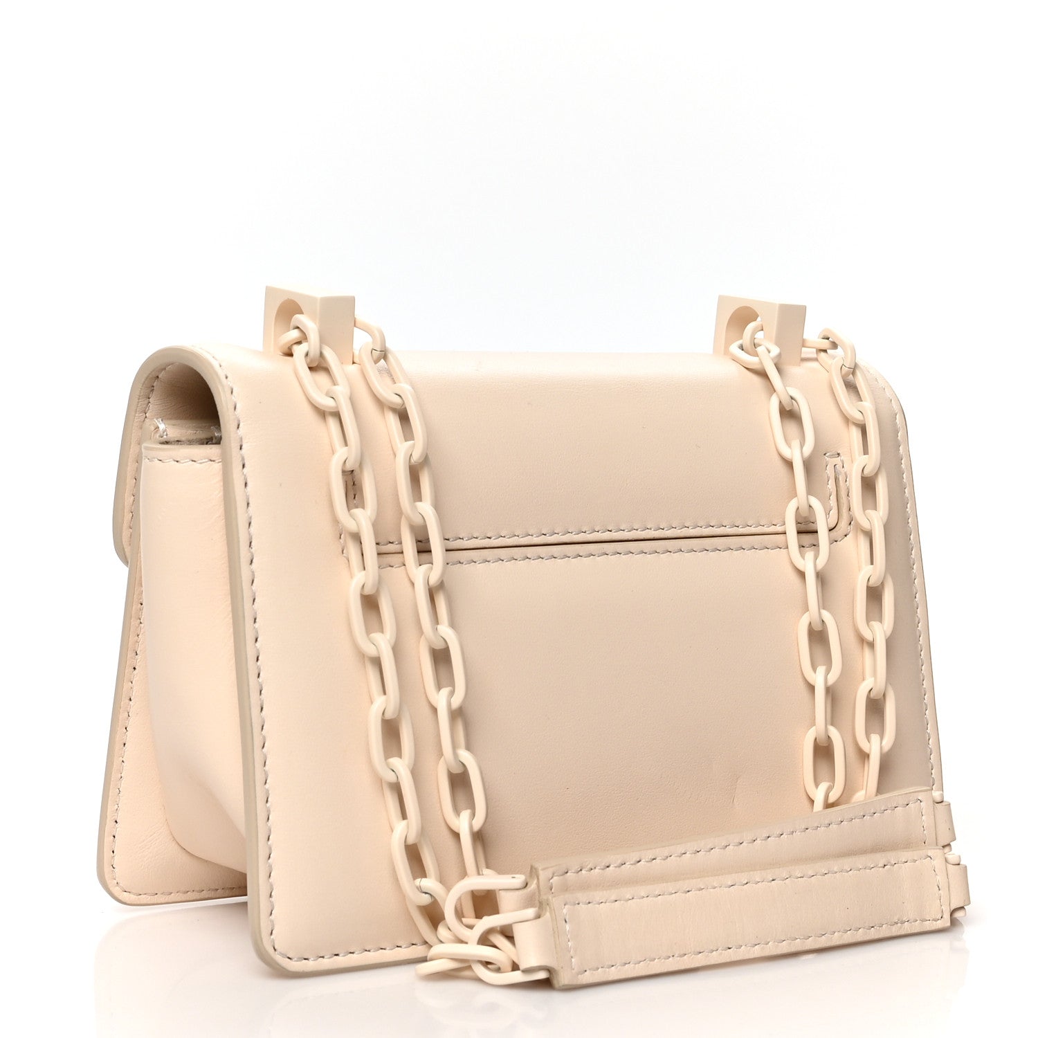 Tom Ford Calfskin Small T Clasp Chain Bag Vanilla 3 of 12