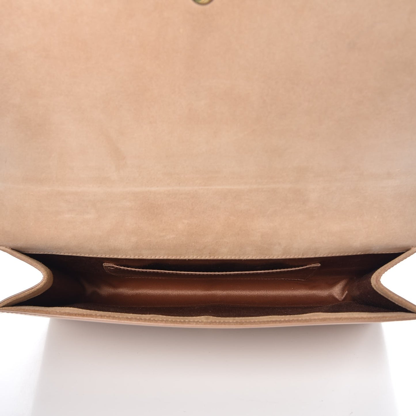 Patent Calfskin Monogram Large Belle De Jour Clutch Chair