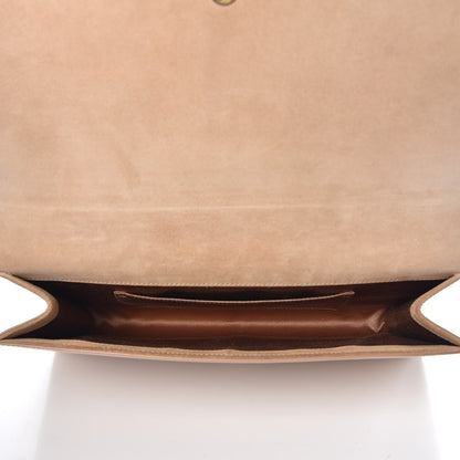 Saint Laurent Patent Calfskin Monogram Large Belle De Jour Clutch Chair 5 of 7