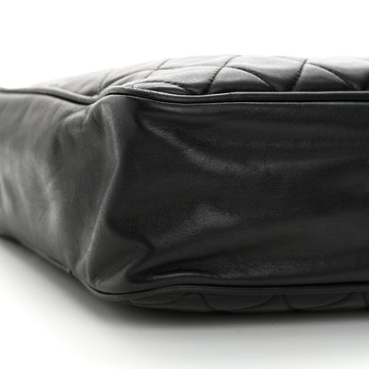 Chanel Lambskin Quilted Shoulder Bag Black 11 of 18