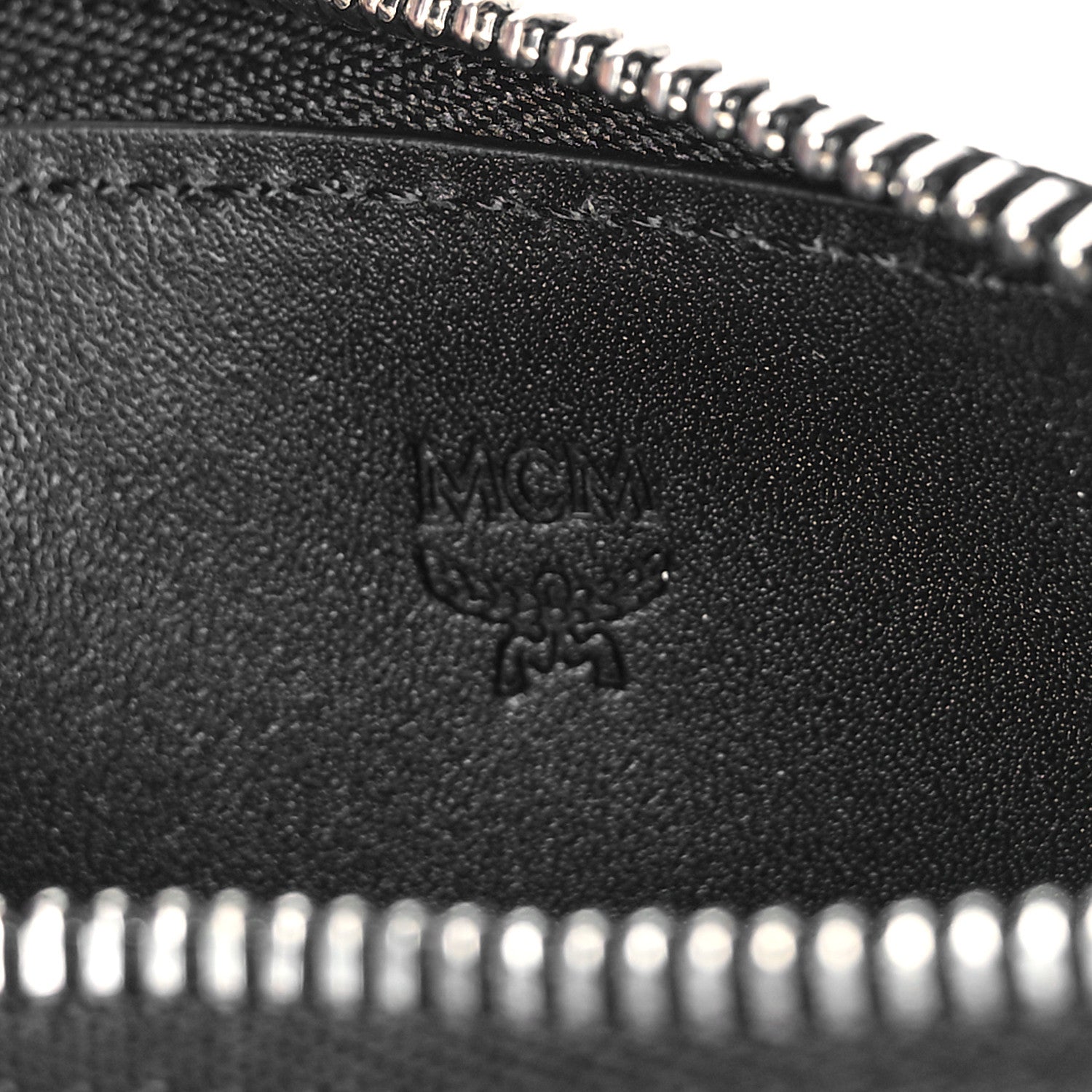 MCM Jacquard Patricia Card Case Grey 6 of 10