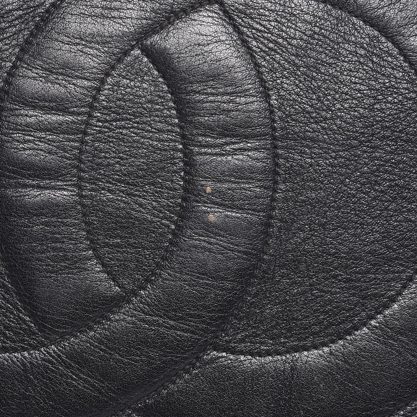 Calfskin CC Tote Black