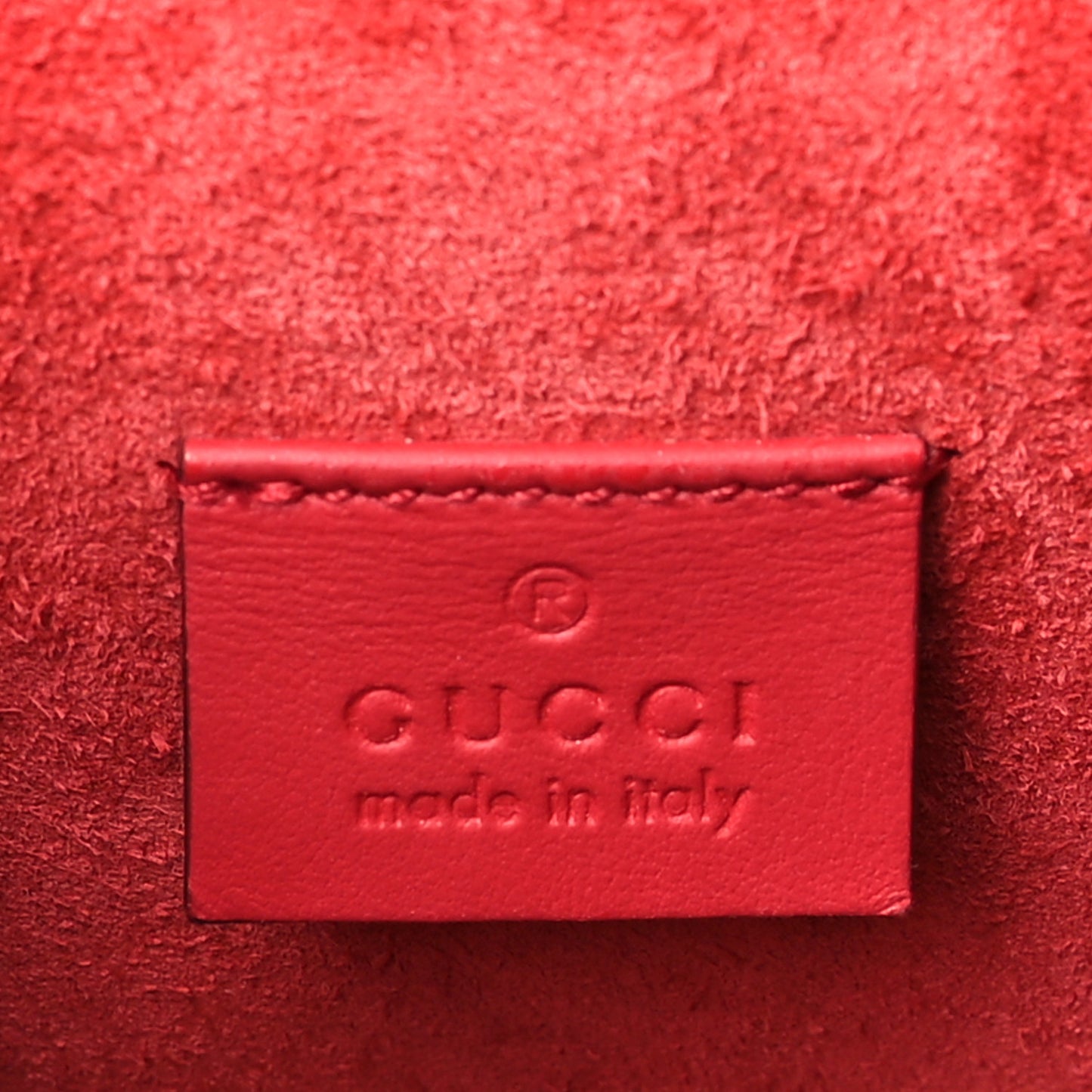 GG Supreme Monogram Mini Dionysus Shoulder Bag Hibiscus Red