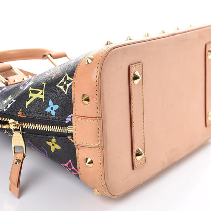 Louis Vuitton Monogram Multicolor Alma PM Black 12 of 13
