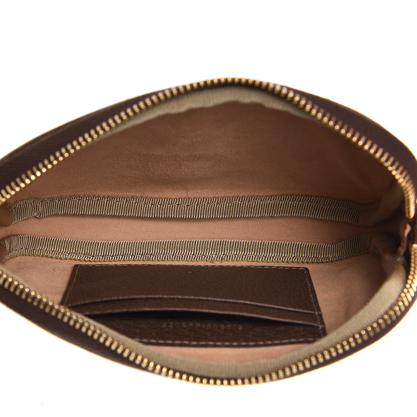 GG Supreme Monogram Ophidia Belted iPhone Case 105 42 Dark Brown