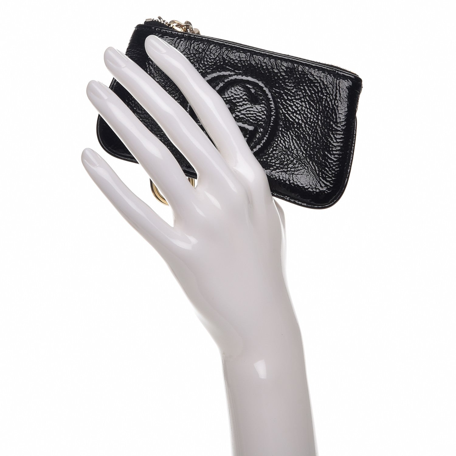 Gucci Patent Soho Key Case Black 4 of 7