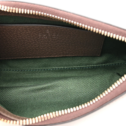 Gucci GG Supreme Monogram Textured Dollar Calfskin Web Mini Ophidia Shoulder Bag Beige Ebony New Acero 5 of 10