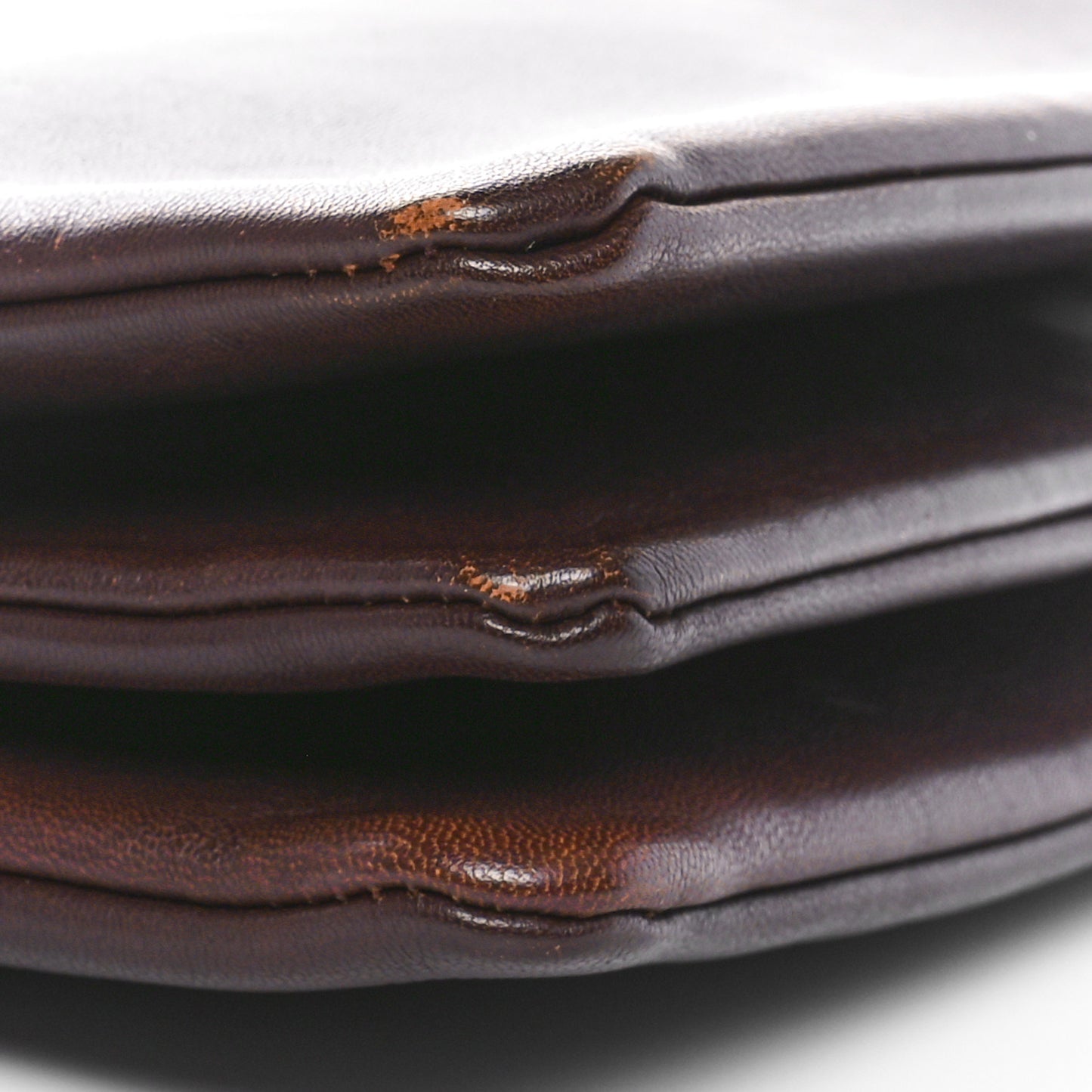 Lambskin Large Trio Crossbody Bag Burgundy