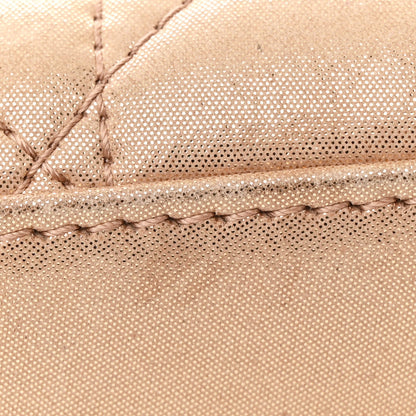 Christian Dior Metallic Nubuck Cannage Mini Lady Dior Gold 11 of 13