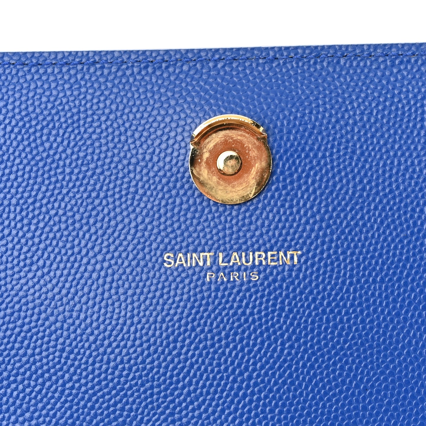 Grain De Poudre Small Classic Monogram Kate Satchel Royal Blue