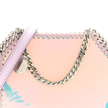 Stella McCartney Holographic Faux Leather Mini Falabella Silver 7 of 11