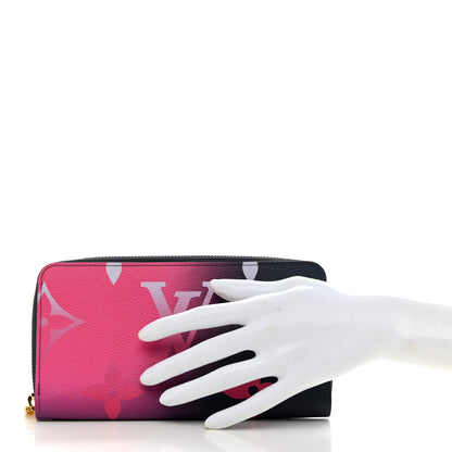 Louis Vuitton Monogram Giant Spring In The City Zippy Wallet Midnight Fuchsia 2 of 6