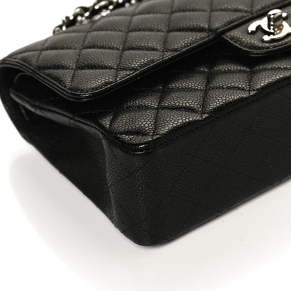 Chanel Caviar Quilted Medium Double Flap Black 12 of 12
