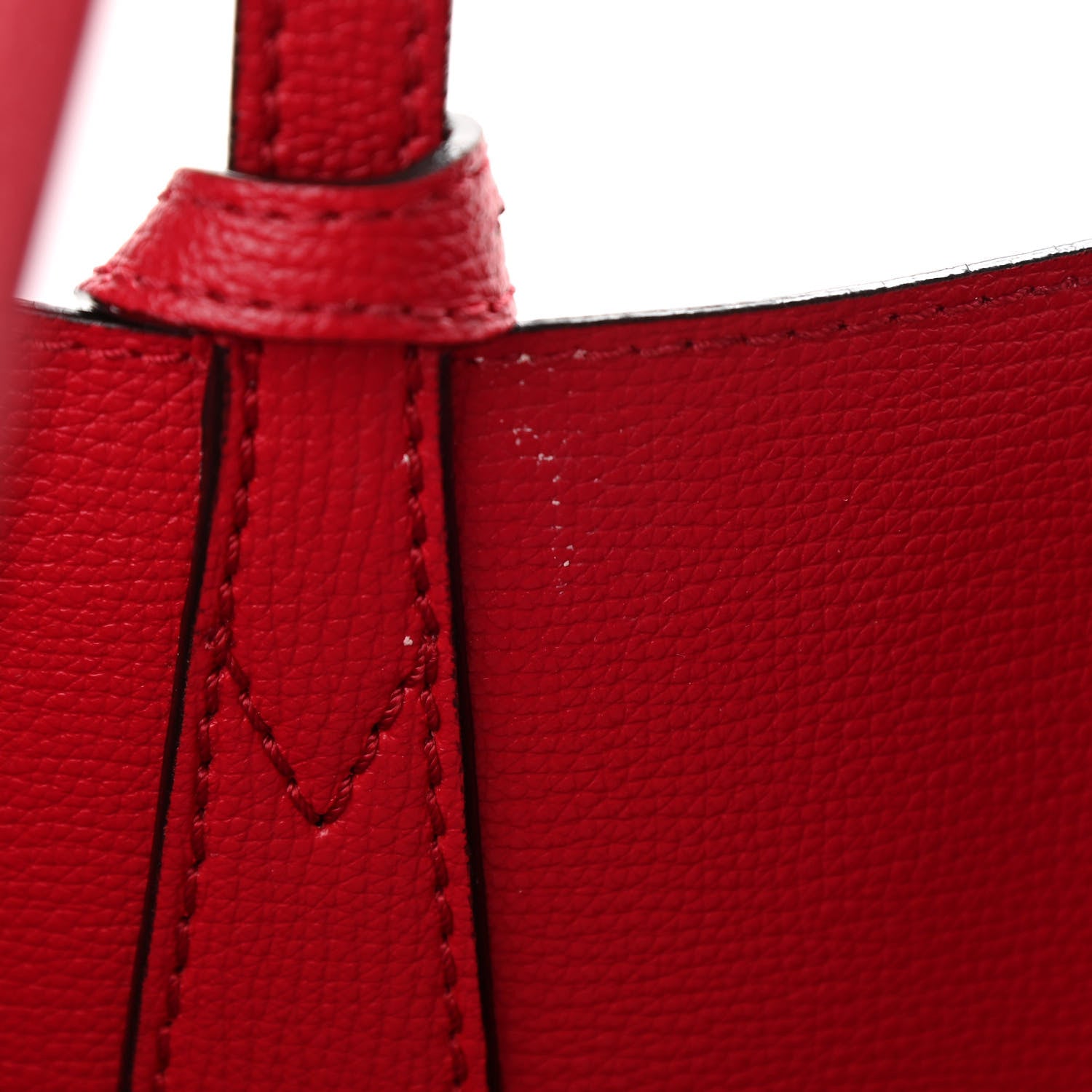Burberry Haymarket Check Small Reversible Tote Poppy Red 23 of 26