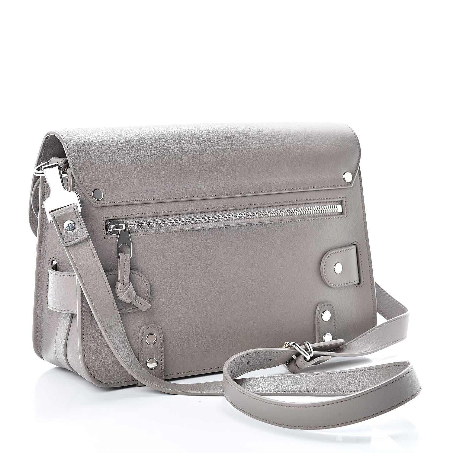Proenza Schouler Smooth Calfskin PS11 Classic Shoulder Bag Mushroom 3 of 12