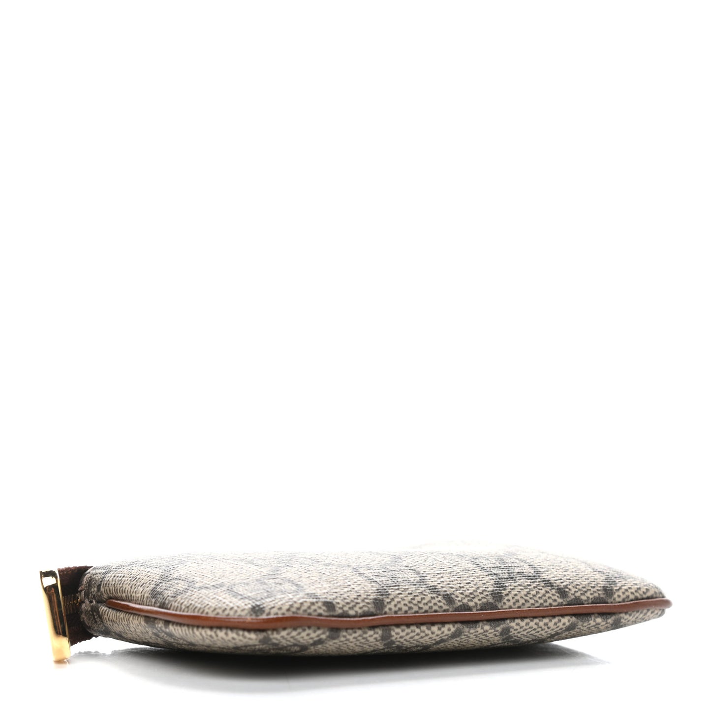 GG Supreme Monogram Key Case Brown