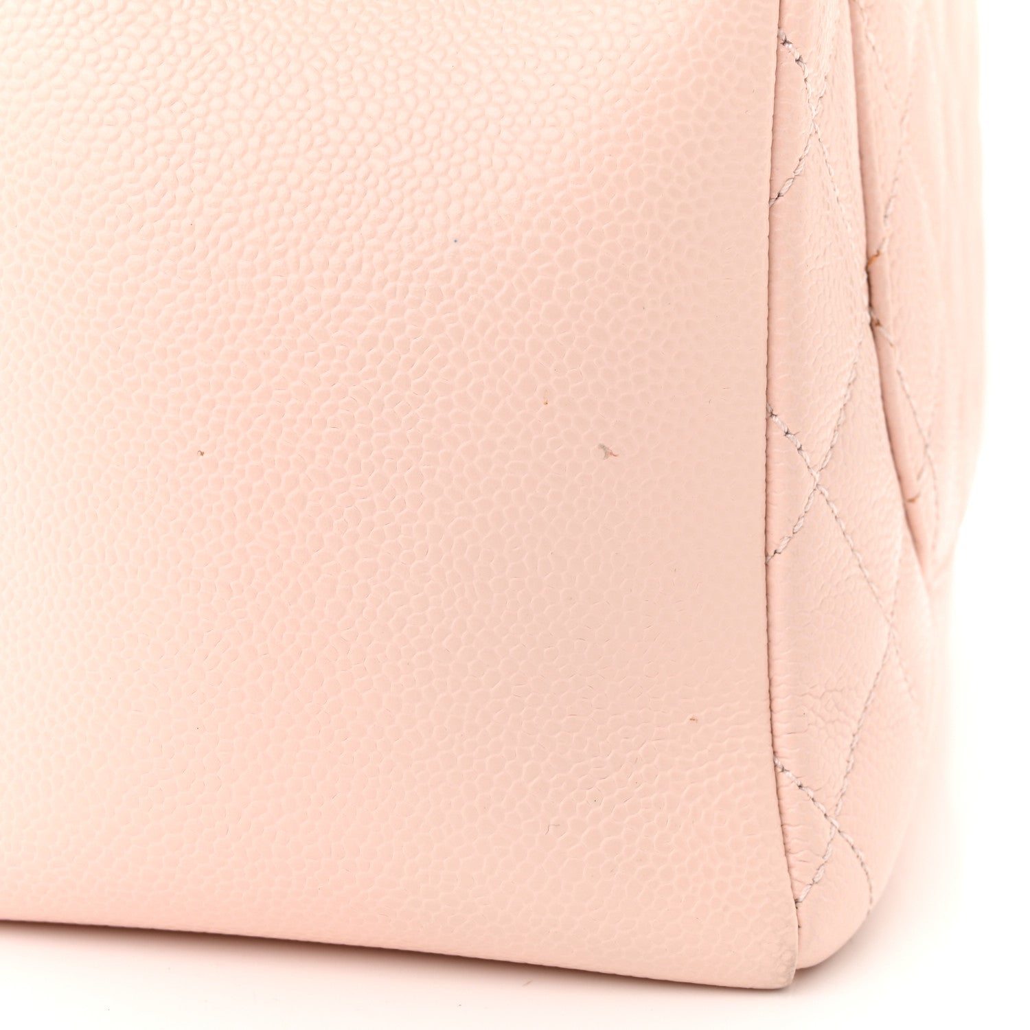 Chanel Caviar Quilted Grand Shopping Tote GST Light Pink 11 of 13