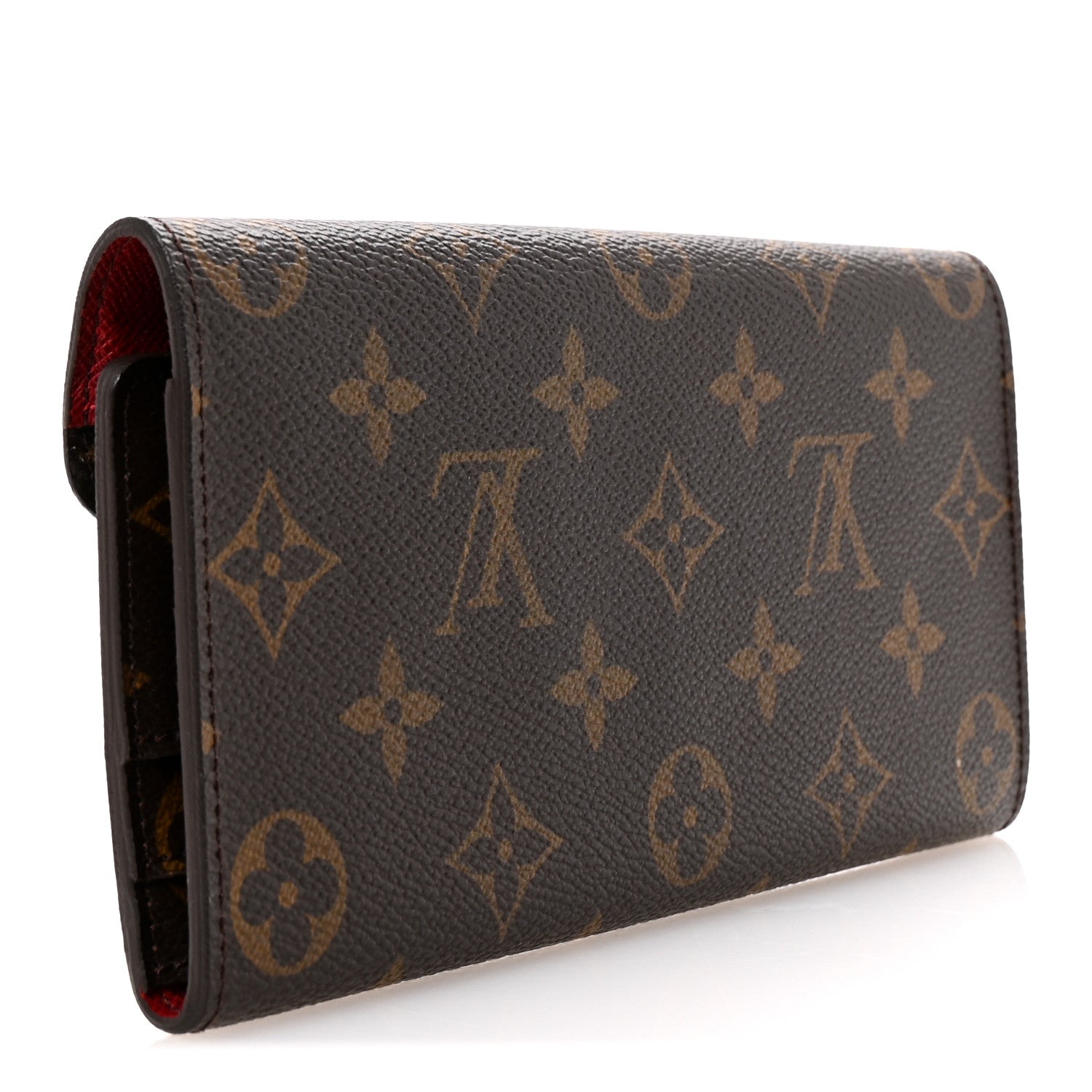 Louis Vuitton Monogram Josephine Wallet Red 6 of 14