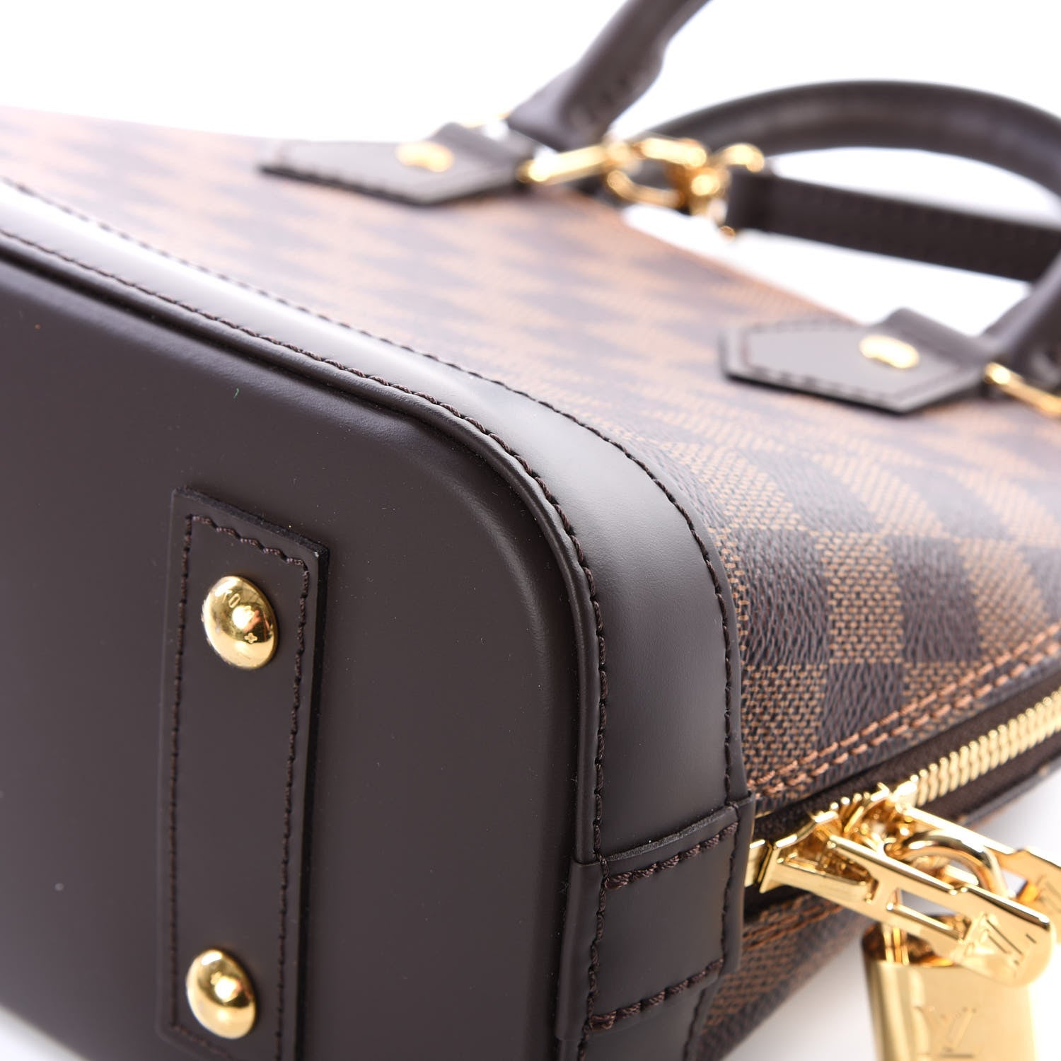 Louis Vuitton Damier Ebene Alma BB 8 of 10