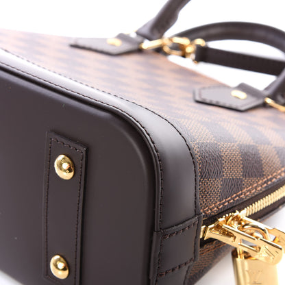 Louis Vuitton Damier Ebene Alma BB 8 of 10
