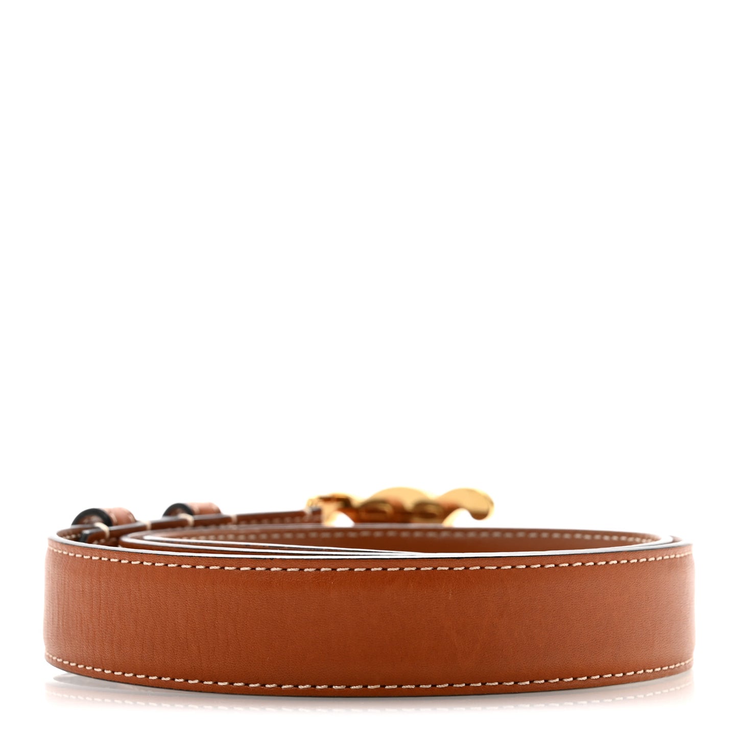 Box Calfskin Medium 25mm Triomphe Belt 75 30 Tan