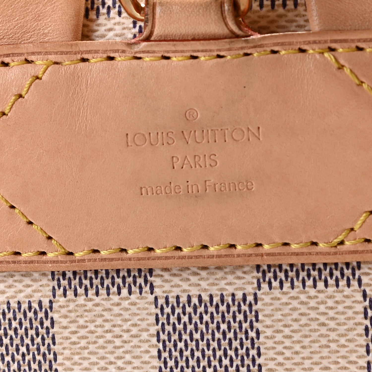 Louis Vuitton Damier Azur Sperone BB Backpack 7 of 9
