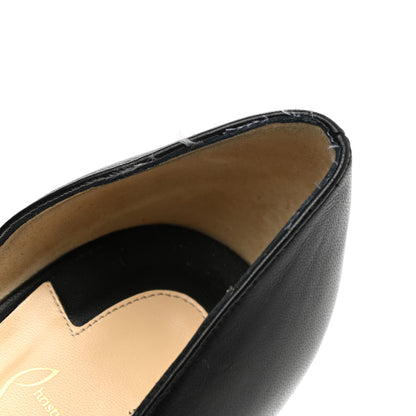 Christian Louboutin Shiny Nappa Iriza 100 Pumps 41.5 Black 8 of 10