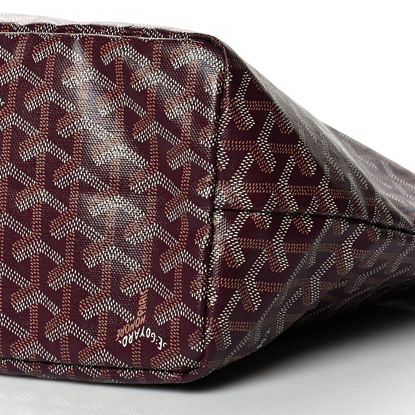 Goyardine Saint Louis PM Burgundy