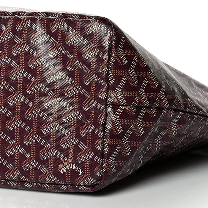 Goyard Goyardine Saint Louis PM Burgundy 10 of 12