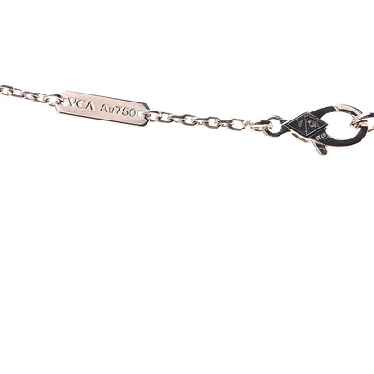 Van Cleef & Arpels 18K Rose Gold Vintage Alhambra Pendant Necklace 3 of 6