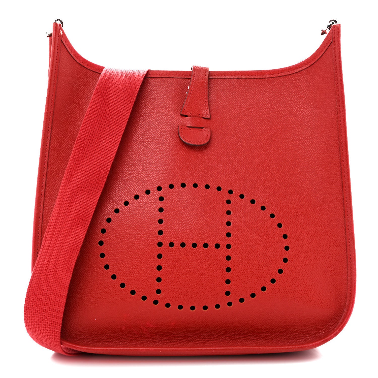 Hermes Epsom Evelyne PM Rouge Vif 1 of 15