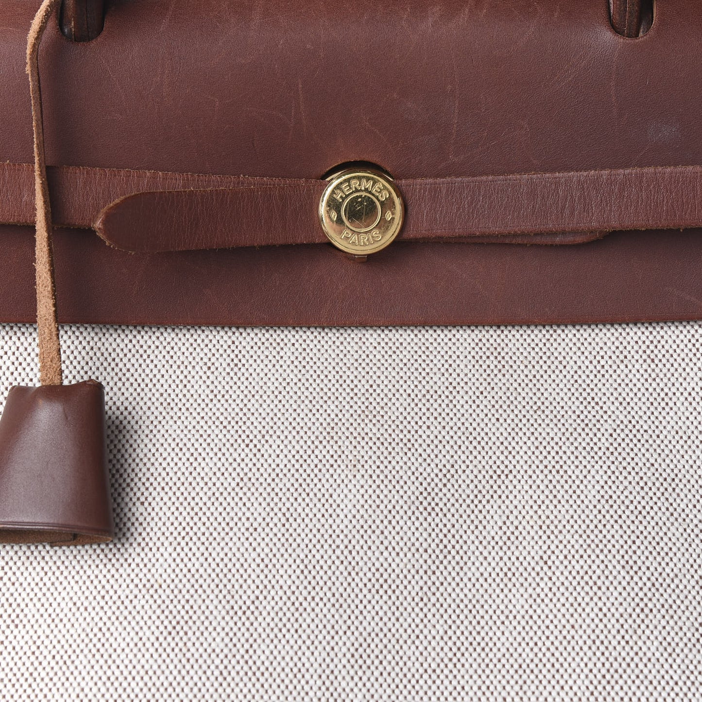 Toile Vache Calfskin Herbag 39 MM Natural