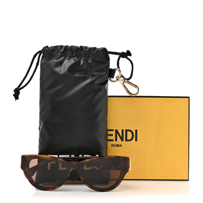 Fendi Acetate Fendi First Round Sunglasses FE401351 Blonde Havana 8 of 8