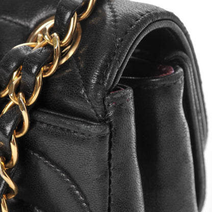 Chanel Lambskin Horizontal Quilted Small Single Flap Navy 23 of 23