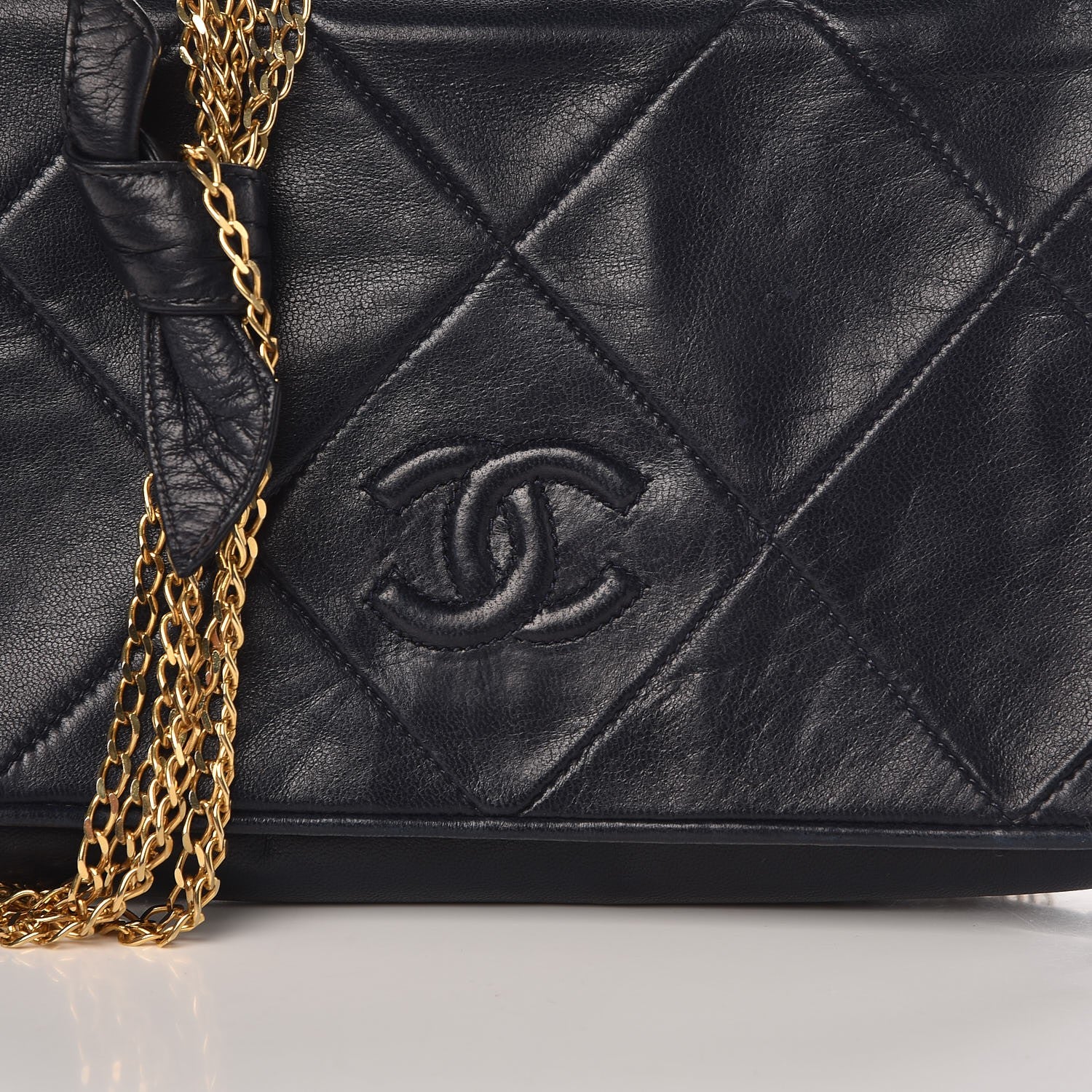 Chanel Lambskin Quilted Flap Black 9 of 11