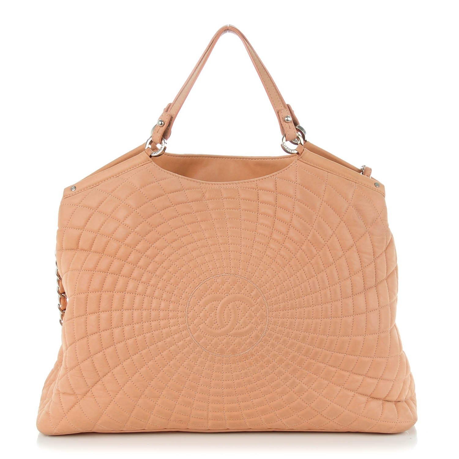 Chanel Iridescent Calfskin Large Sea Hit Tote Pink 1 of 7