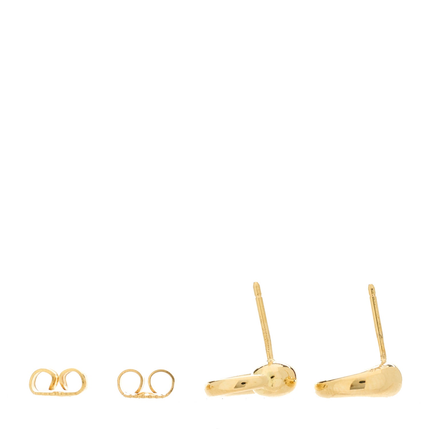 Tiffany 18K Yellow Gold Elsa Peretti Eternal Circle Earrings 3 of 4