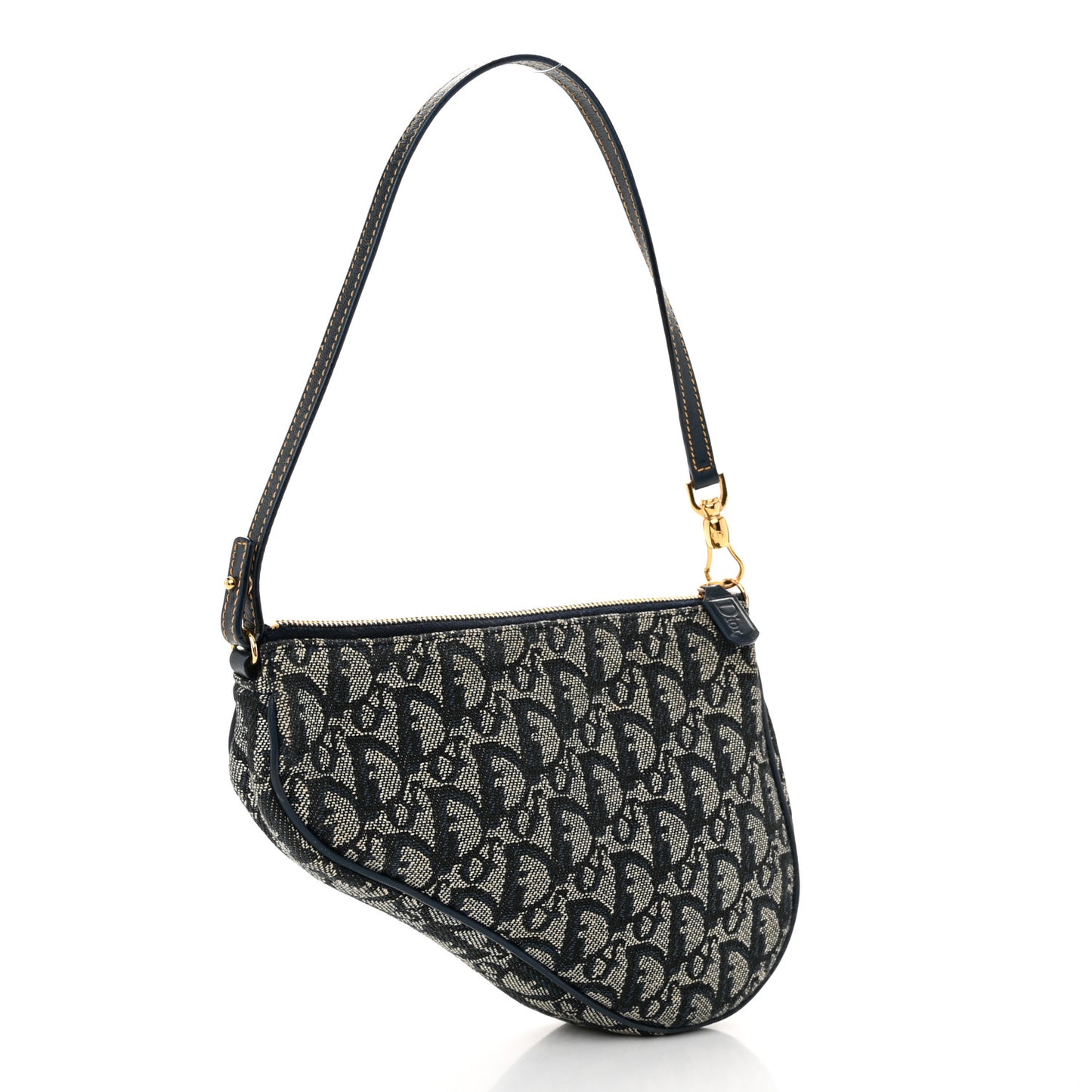 Monogram Mini Saddle Pochette Navy