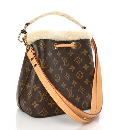 Louis Vuitton Monogram Shearling Cozygram Neonoe BB 2 of 6