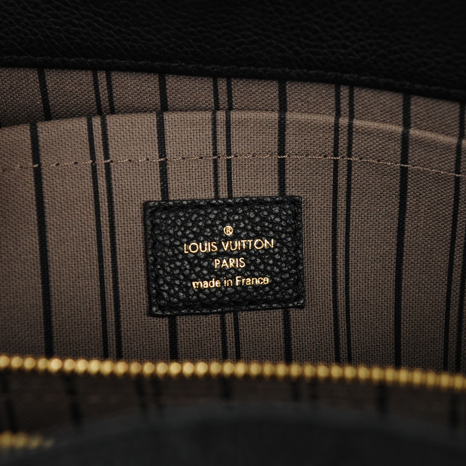 Louis Vuitton Empreinte Montaigne GM Black 6 of 8