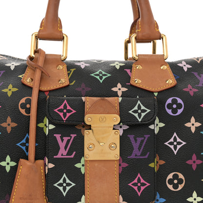 Louis Vuitton Monogram Multicolor Speedy 30 Black 7 of 14