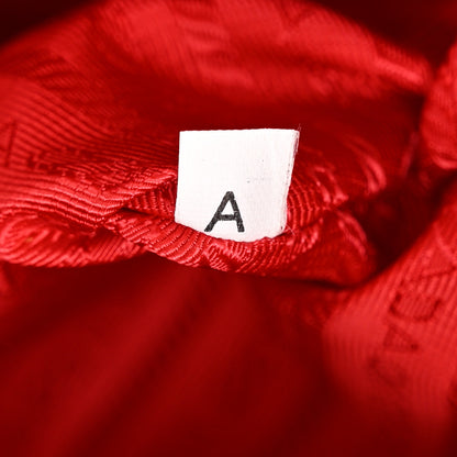 Prada Raffia Crochet Large Tote Naturale Fuoco 8 of 13