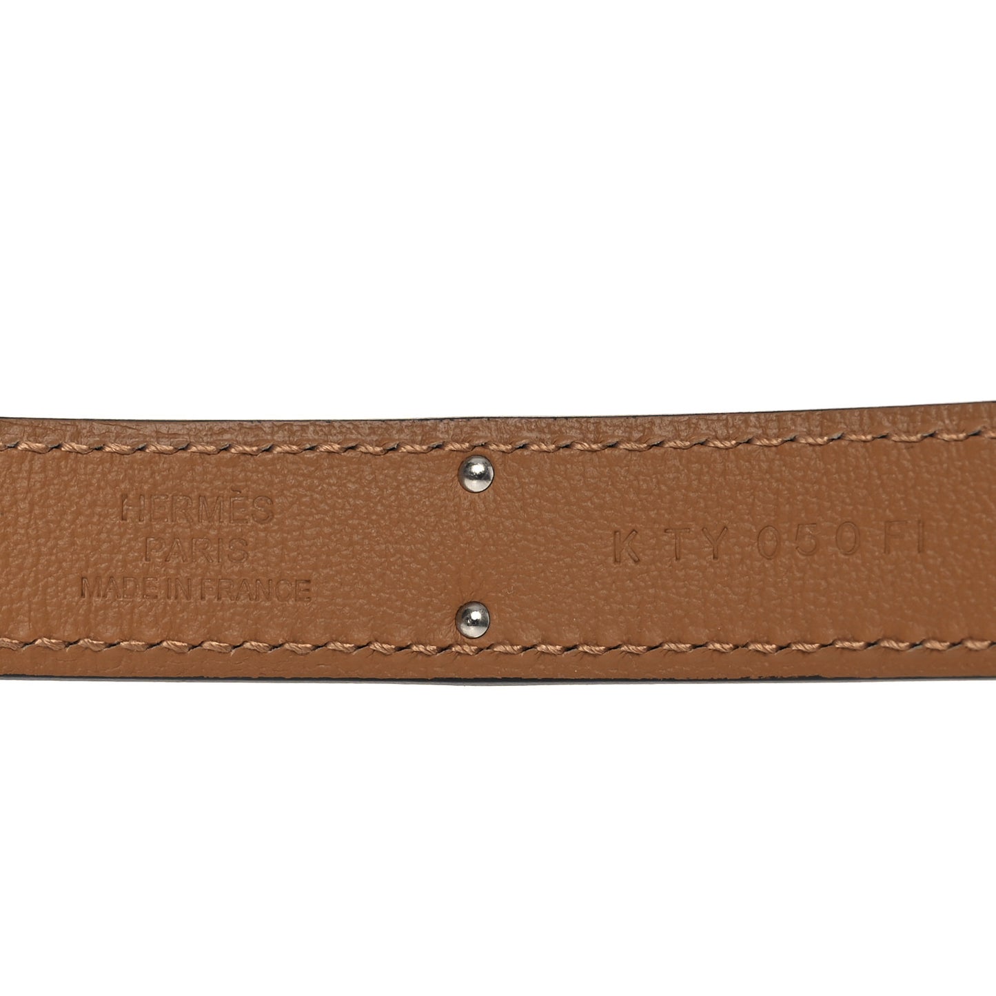 Metallic Chevre Chamkilight Kelly Pocket Belt Dore