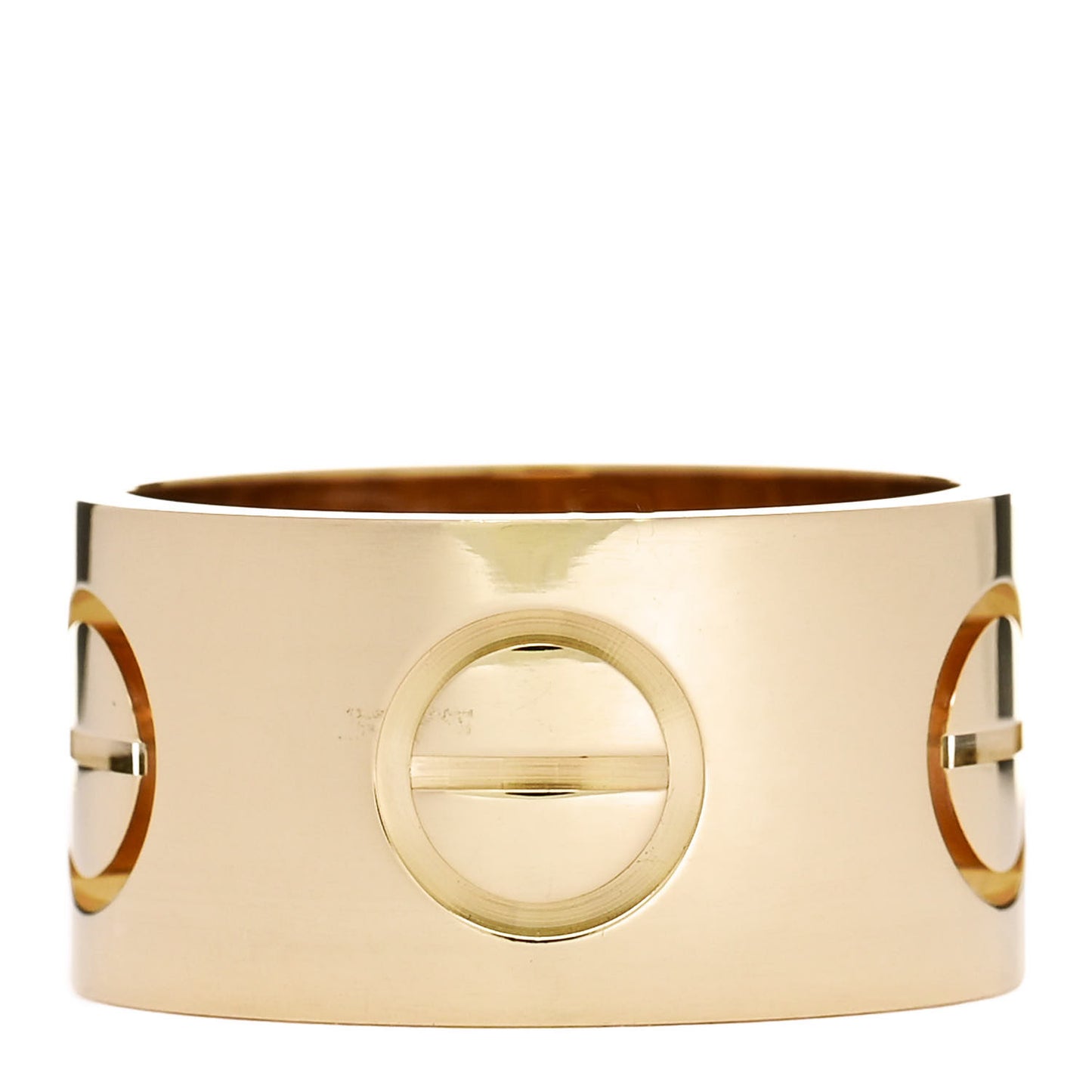 18K Yellow Gold 11mm LOVE Ring 57 8