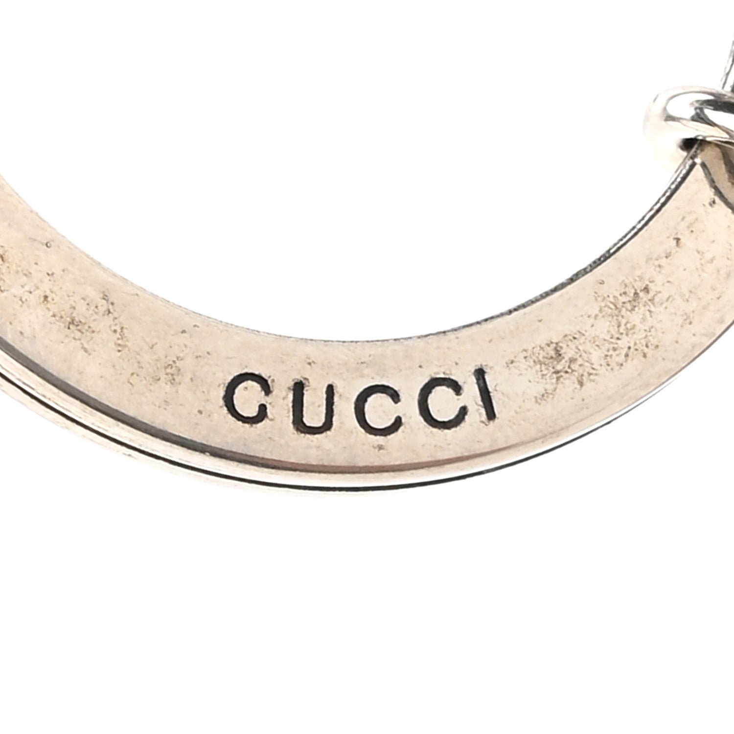 Gucci Calfskin GG Tennis Bi-color Embossed GG Key Charm Joy Green Joy Blue 3 of 5