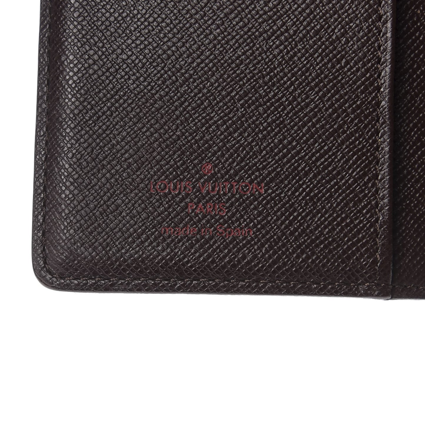 Damier Ebene Small Ring Agenda Cover