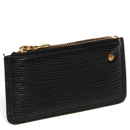 Louis Vuitton Epi Key Pouch Black 3 of 7