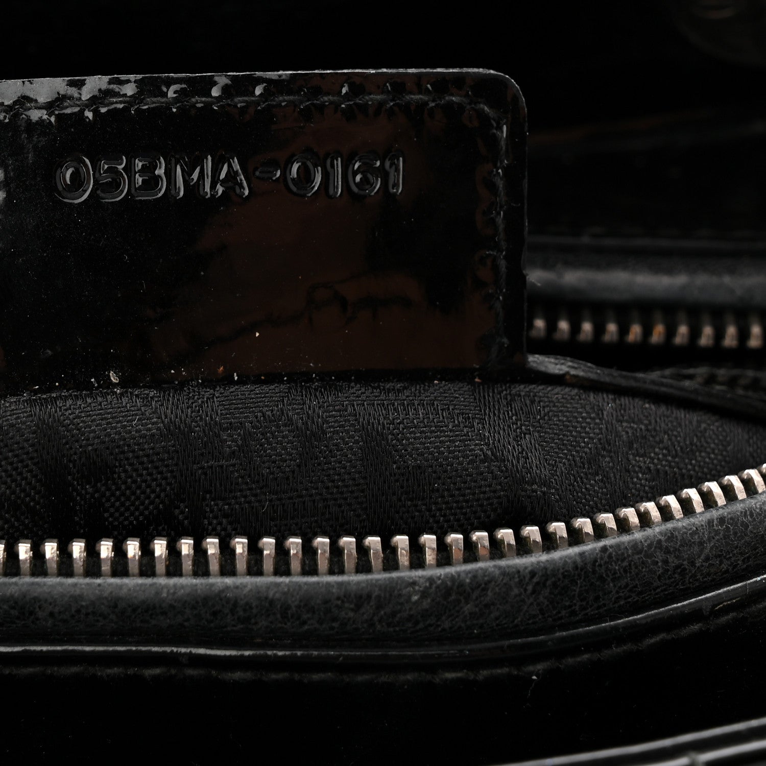 Christian Dior Patent Cannage Medium Lady Dior Black 7 of 11
